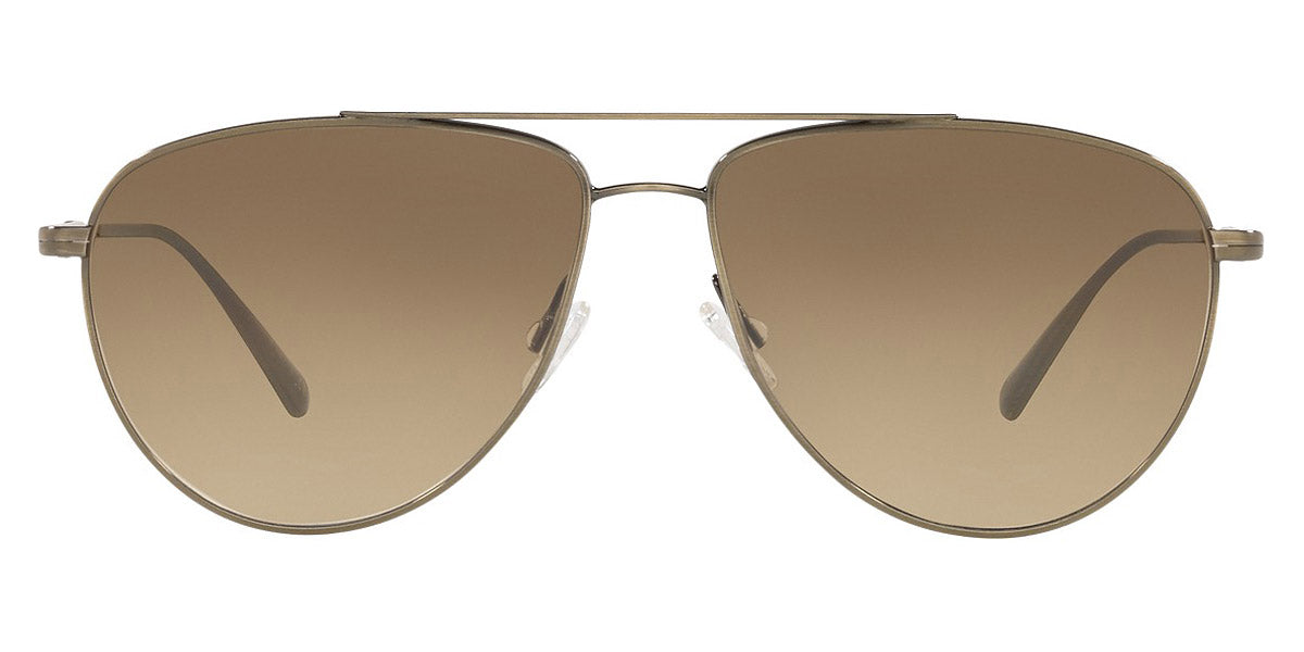 Oliver Peoples® Disoriano OV1301S 5284Q4 58 - Antique Gold / Chrome Amber Photochromic Sunglasses 