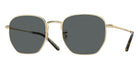 Oliver Peoples® Kierney Sun OV1331S 5035P2 51 - Gold / Midnight Express Polarized Sunglasses