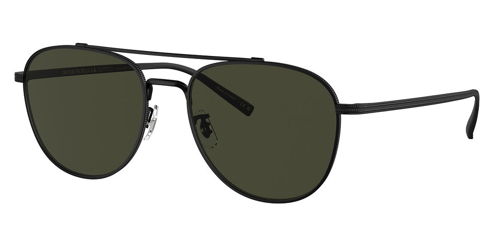 Oliver Peoples® Rivetti OV1335ST 5017P1 55 - Matte Black/G-15 Polar  Sunglasses