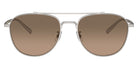 Oliver Peoples® Rivetti OV1335ST 5036GN 55 - Silver/Sandstone Gradient Polar Sunglasses