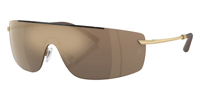 Oliver Peoples® R-5 OV1344S 50355A 38 Sunglasses - Tortoise/Gold/Brown / Desert Flash Mirrored