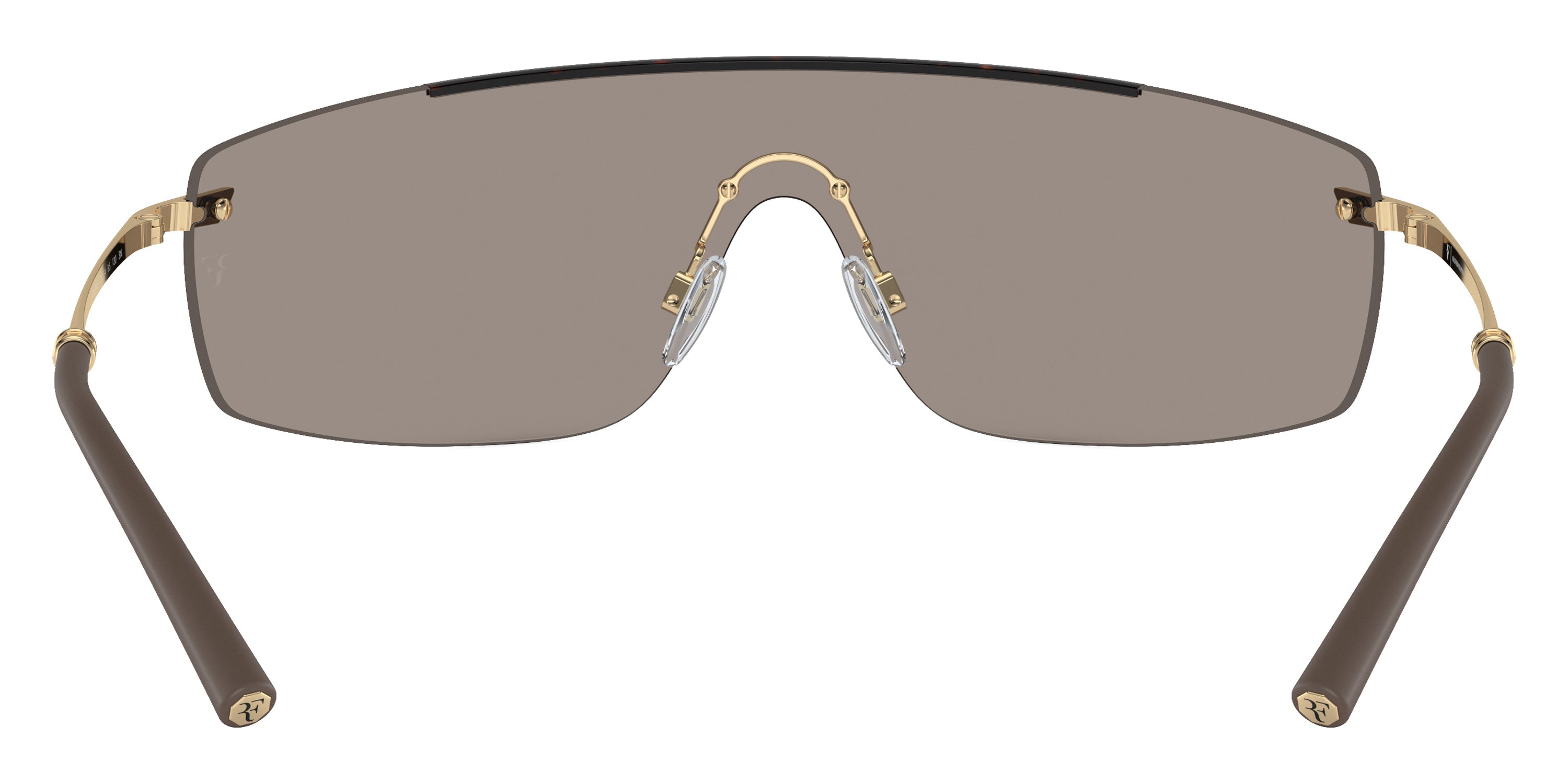 Oliver Peoples® R-5 OV1344S 50355A 38 Sunglasses - Tortoise/Gold/Brown / Desert Flash Mirrored