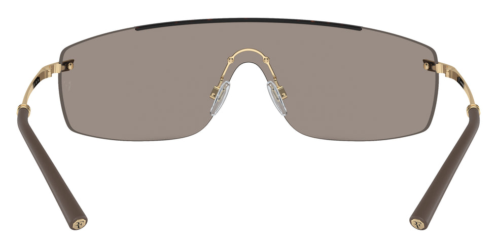 Oliver Peoples® R-5 OV1344S 50355A 38 Sunglasses - Tortoise/Gold/Brown / Desert Flash Mirrored