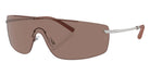 Oliver Peoples® R-5 OV1344S 503653 38 Sunglasses - Brick/Silver / Sierra