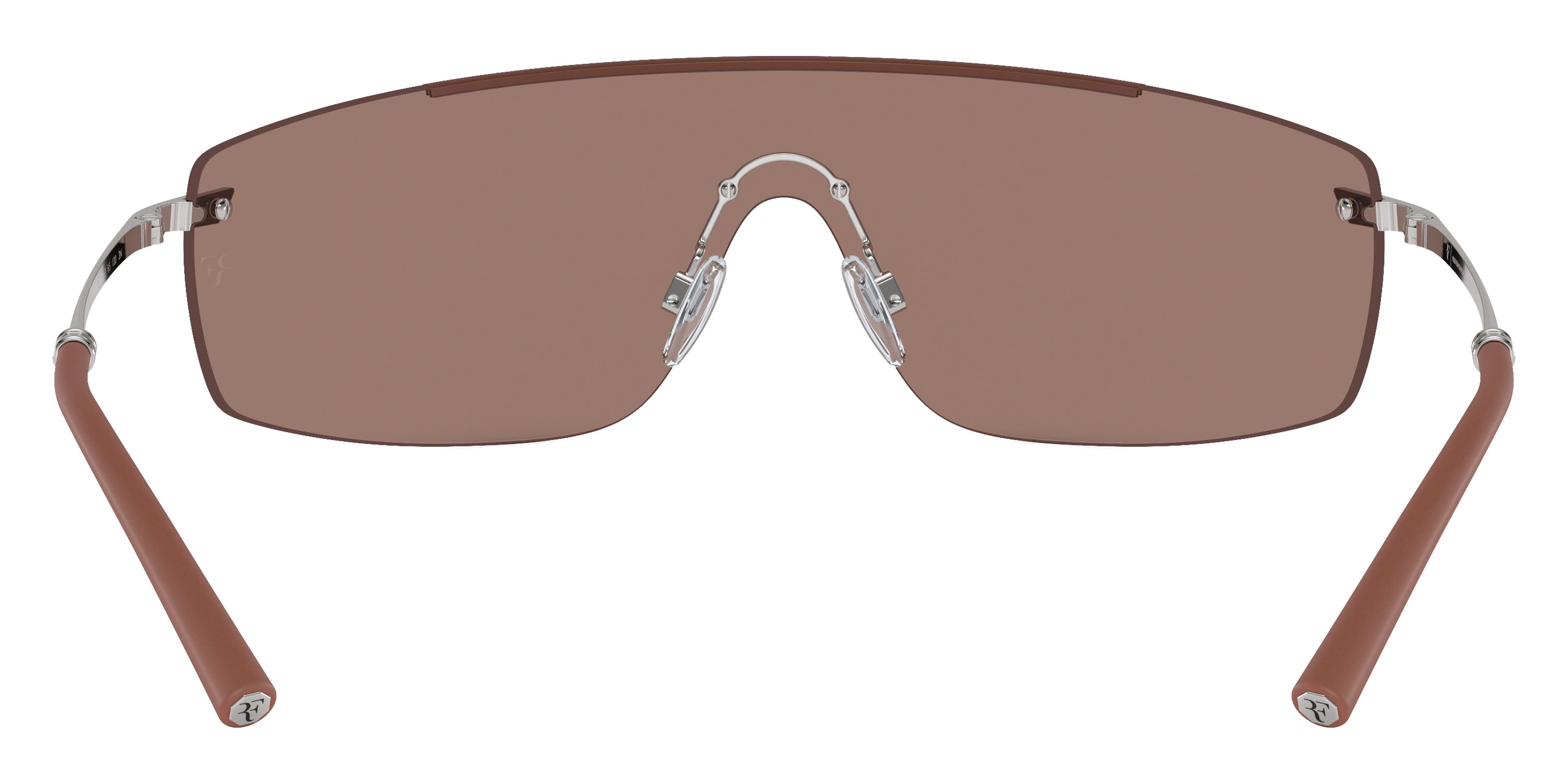 Oliver Peoples® R-5 OV1344S 503653 38 Sunglasses - Brick/Silver / Sierra