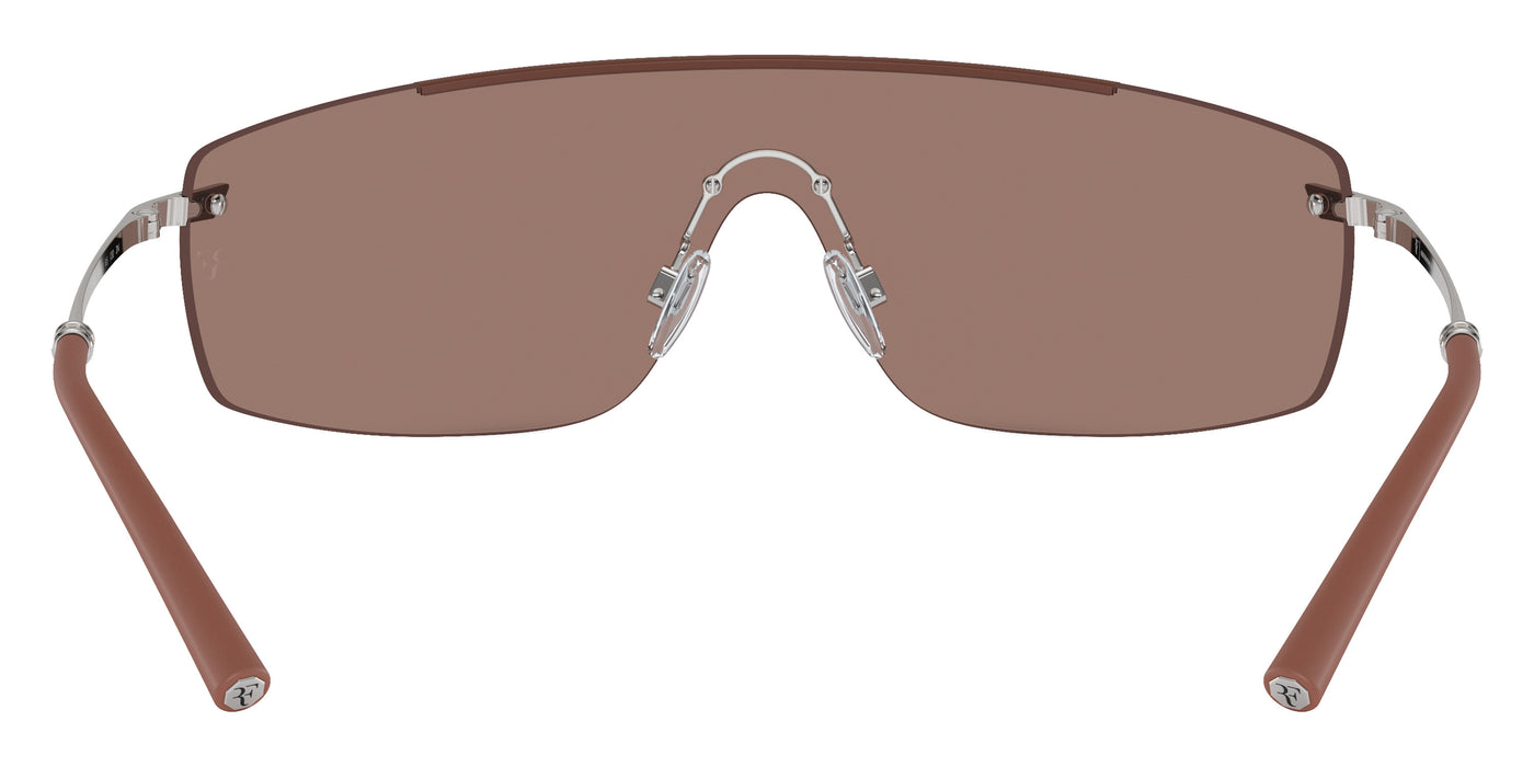 Oliver Peoples® R-5 OV1344S 503653 38 Sunglasses - Brick/Silver / Sierra