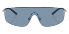 Oliver Peoples® R-5 OV1344S 506380 38 Sunglasses - Blue Ash/Brushed Silver / Marine