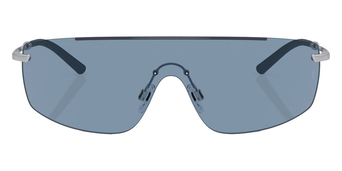 Oliver Peoples® R-5 OV1344S 506380 38 Sunglasses - Blue Ash/Brushed Silver / Marine