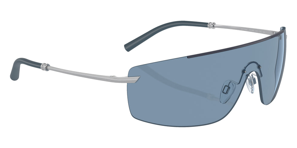 Oliver Peoples® R-5 OV1344S 506380 38 Sunglasses - Blue Ash/Brushed Silver / Marine