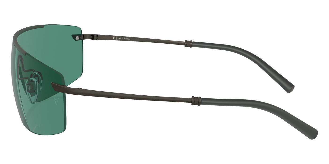 Oliver Peoples® R-5 OV1344S 533971 38 Sunglasses - Ryegrass/Pewter / Forest