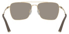 Oliver Peoples® R-15 OV1362S 50355A 56 Sunglasses - Gold / Desert Flash Mirrored