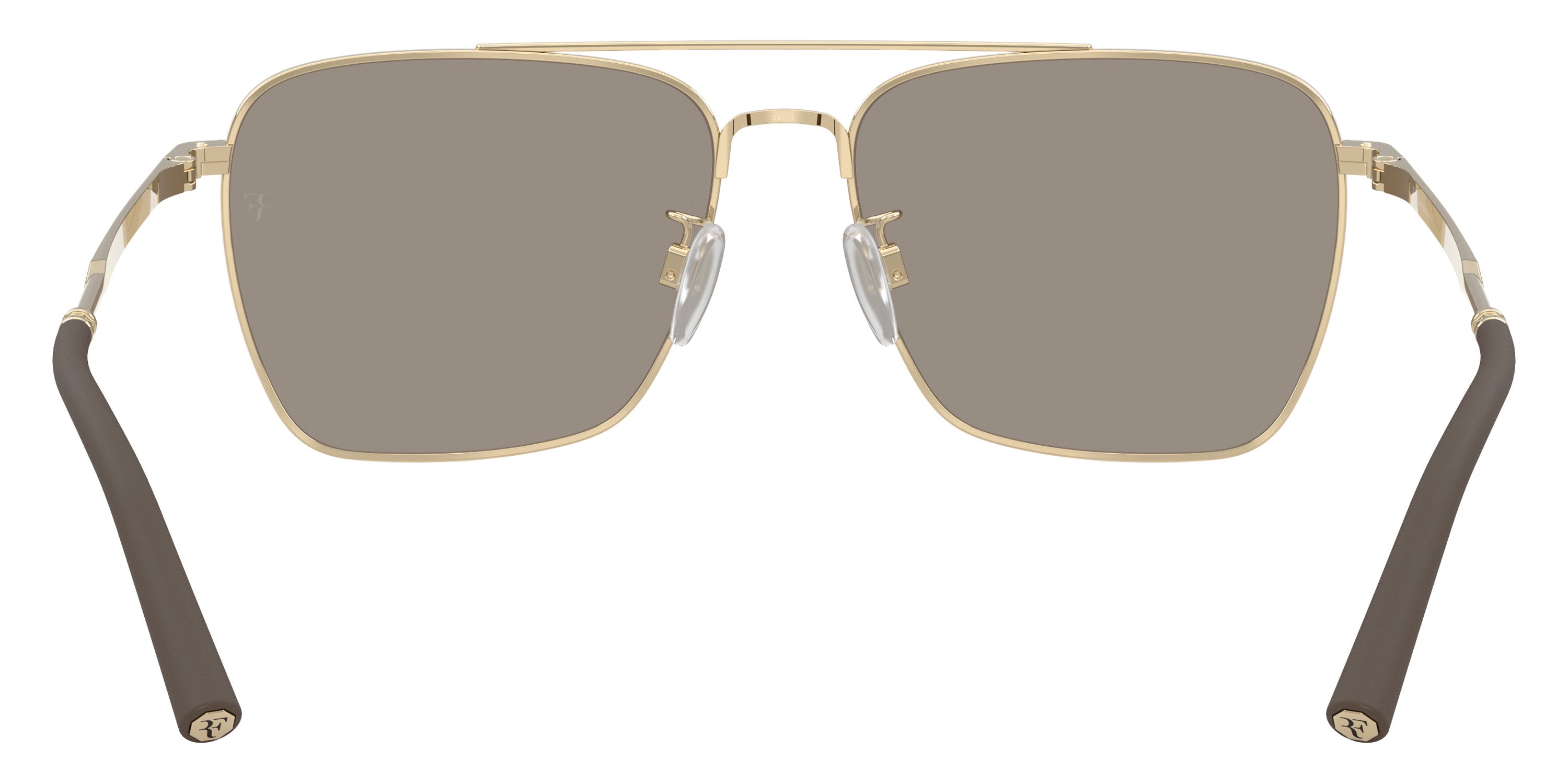Oliver Peoples® R-15 OV1362S 50355A 56 Sunglasses - Gold / Desert Flash Mirrored