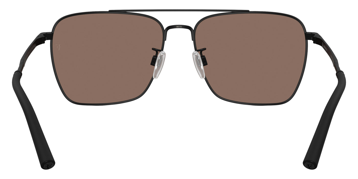 Oliver Peoples® R-15 OV1362S 50627I 56 Sunglasses - Matte Black / Sierra Flash Mirrored