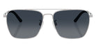 Oliver Peoples® R-15 OV1362S 50637O 56 Sunglasses - Brushed Silver / Sky Gradient Wash to Dark Transitions