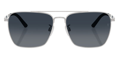 Oliver Peoples® R-15 OV1362S 50637O 56 Sunglasses - Brushed Silver / Sky Gradient Wash to Dark Transitions