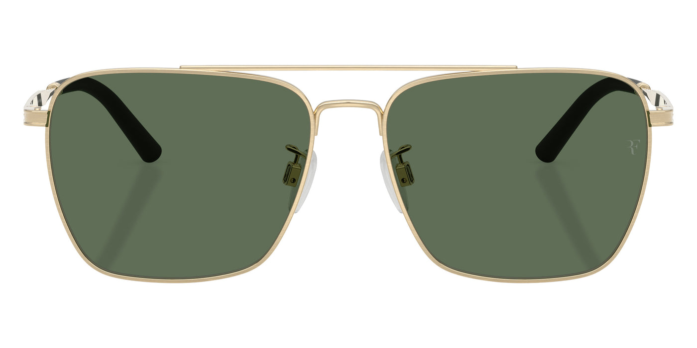 Oliver Peoples® R-15 OV1362S 52459A 56 Sunglasses - Brushed Gold / G-15 Polarized