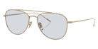 Oliver Peoples® OV1363T Pilot OV1363T 5035 55 Eyeglasses - Gold/Blue Wash