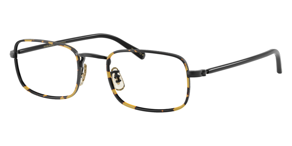 Oliver Peoples® OV1366T Rectangle OV1366T 5062 49 Eyeglasses - Matte Black/Tokyo Tortoise
