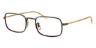Oliver Peoples® OV1366T Rectangle OV1366T 5284 49 Eyeglasses - Antique Gold/DTB