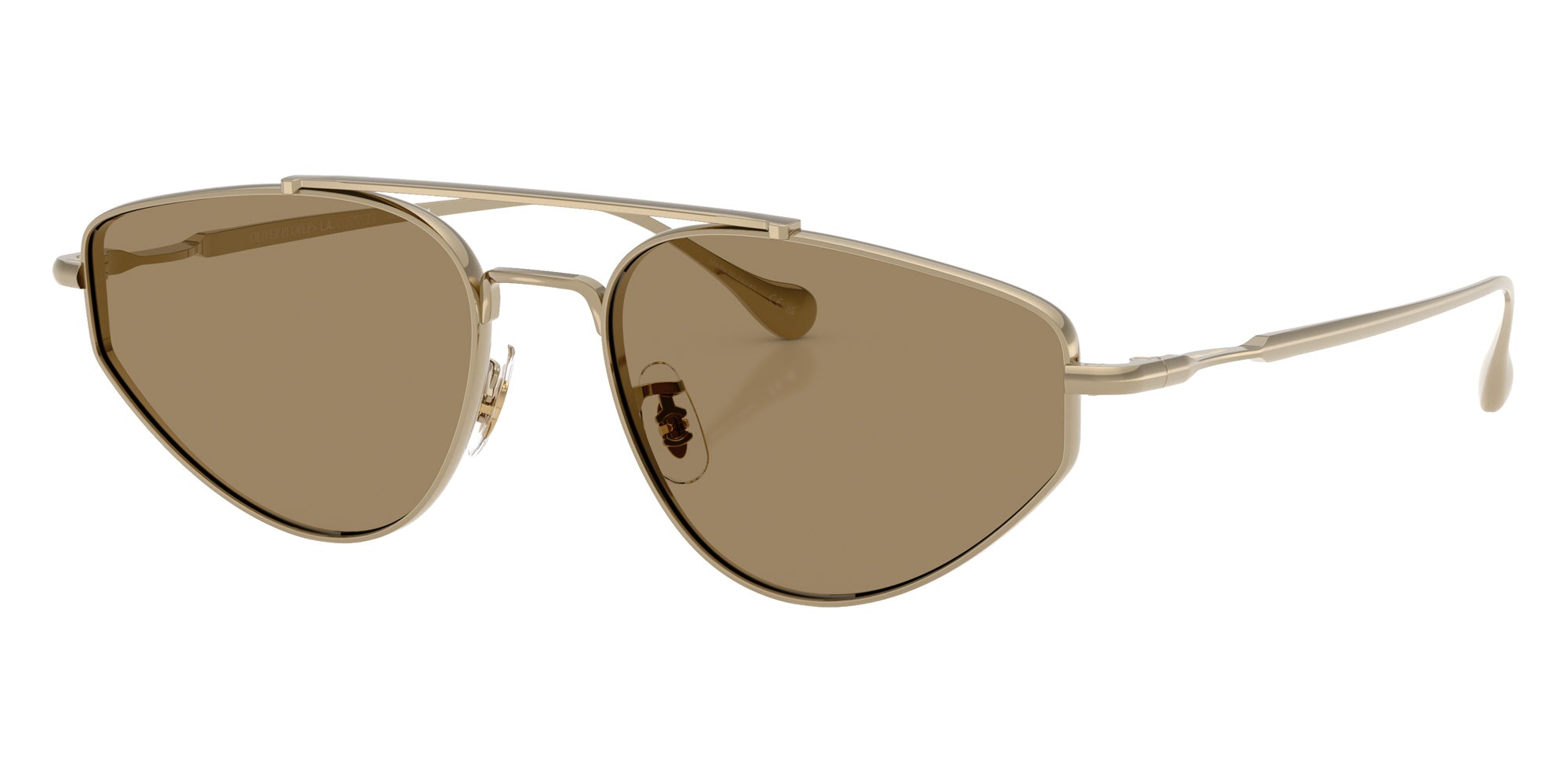 Oliver Peoples® OV1371ST Geometric OV1371ST 503553 56 Sunglasses - Gold/Soft Gold 503553