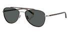 Oliver Peoples® OV1372ST Pilot OV1372ST 5036P2 52 Sunglasses - Silver/Midnight Express Polarized 5036P2