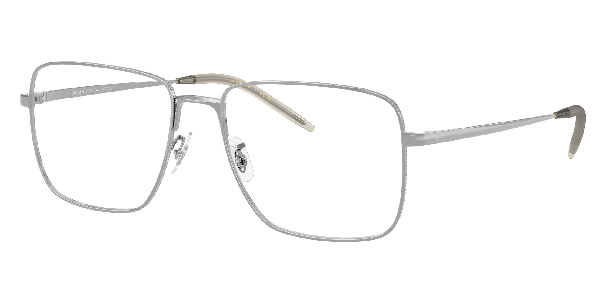 Oliver Peoples® OV1374T Square OV1374T 5036 56 Eyeglasses - Silver 5036