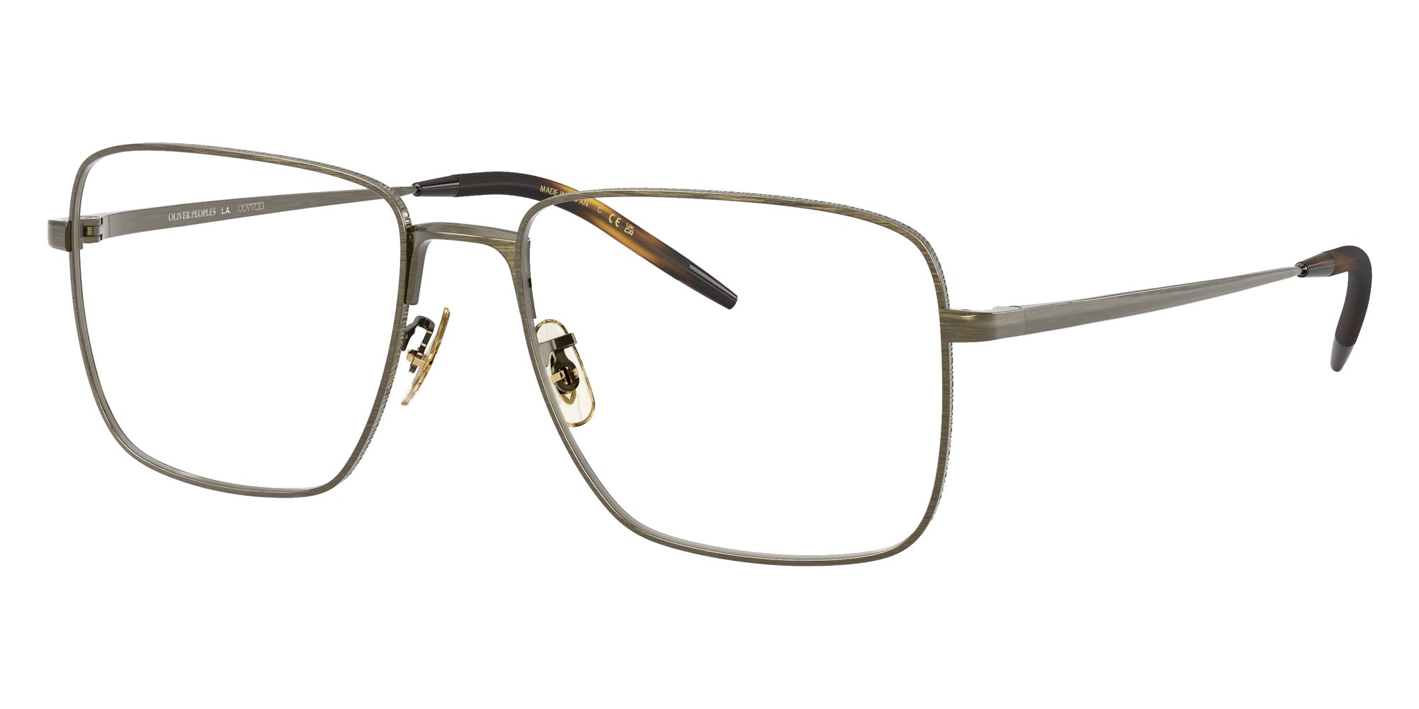 Oliver Peoples® OV1374T Square OV1374T 5284 56 Eyeglasses - Antique Gold 5284