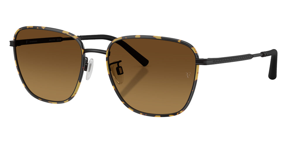 Oliver Peoples® OV1378S Square OV1378S 506213 57 Sunglasses - Black/DTBK/Saddle Gradient Wash to Dark Photochromic 506213