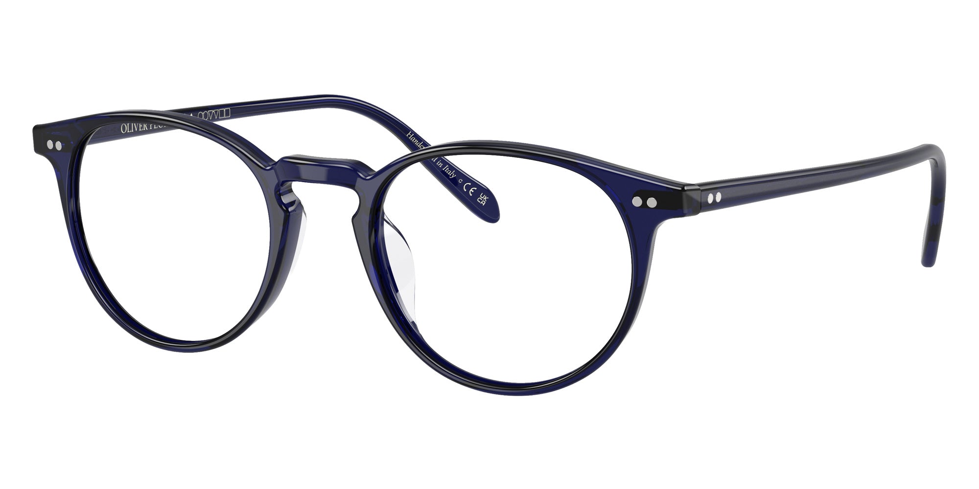 Oliver Peoples® OV5004 Round OV5004 1566 45 Eyeglasses - Denim