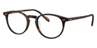 Oliver Peoples® OV5004 Round OV5004 1795 49 Eyeglasses - Semi Matte Tuscany Tortoise