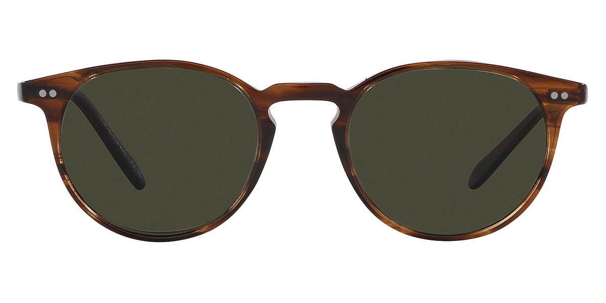 Oliver Peoples® Riley Sun OV5004SU 1724P1 49 - Tuscany Tortoise / G-15 Polarized Sunglasses 