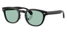 Oliver Peoples® OV5036M Round OV5036M 1731 49 Eyeglasses - Black/Demo Lens Sea Green 1731