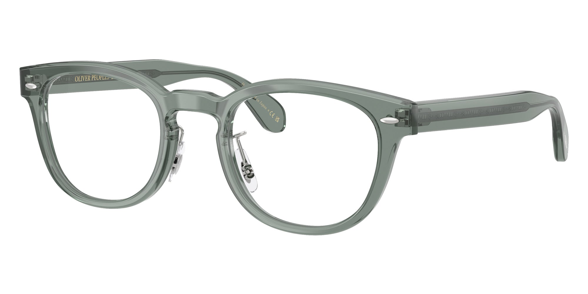 Oliver Peoples® OV5036M Round OV5036M 1777 49 Eyeglasses - Dusty Aqua 1777