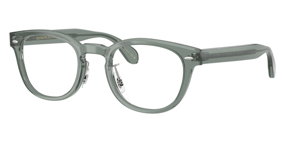 Oliver Peoples® OV5036M Round OV5036M 1777 49 Eyeglasses - Dusty Aqua 1777