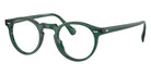 Oliver Peoples® OV5186 Round OV5186 1763 50 Eyeglasses - Translucent Dark Teal