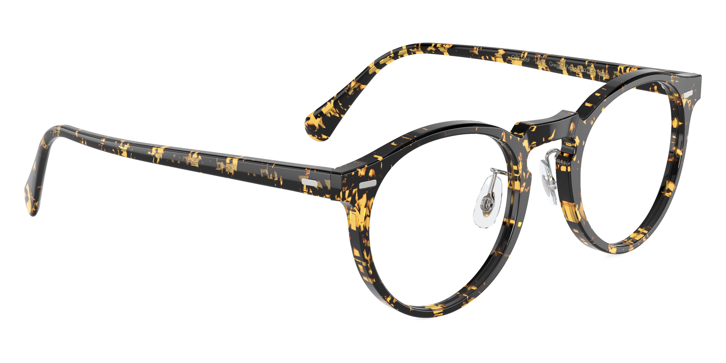 Oliver Peoples® Gregory Peck-F OV5186F 1778 47 Eyeglasses - Tokyo Tortoise