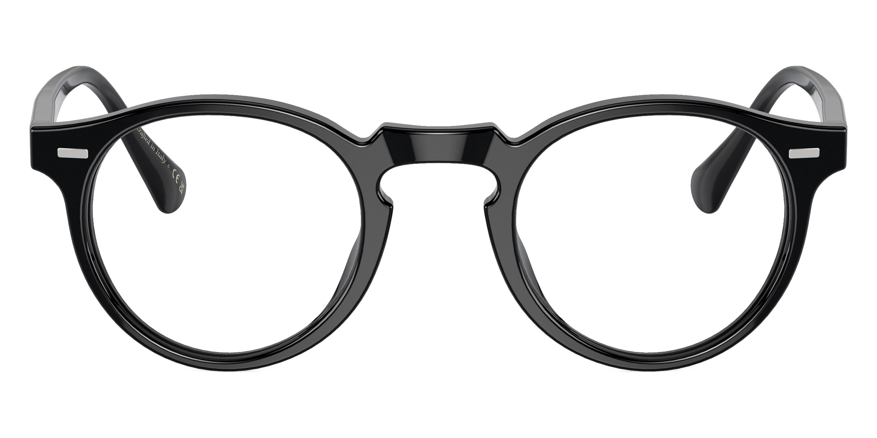 Oliver Peoples® Gregory Peck Sun OV5217S 1005GH 47 Sunglasses - Black / Sky Blue Photochromic