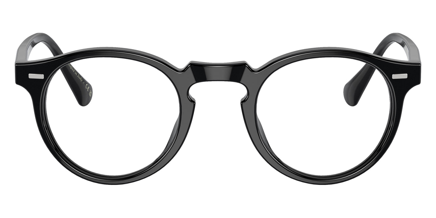 Oliver Peoples® Gregory Peck Sun OV5217S 1005GH 47 Sunglasses - Black / Sky Blue Photochromic