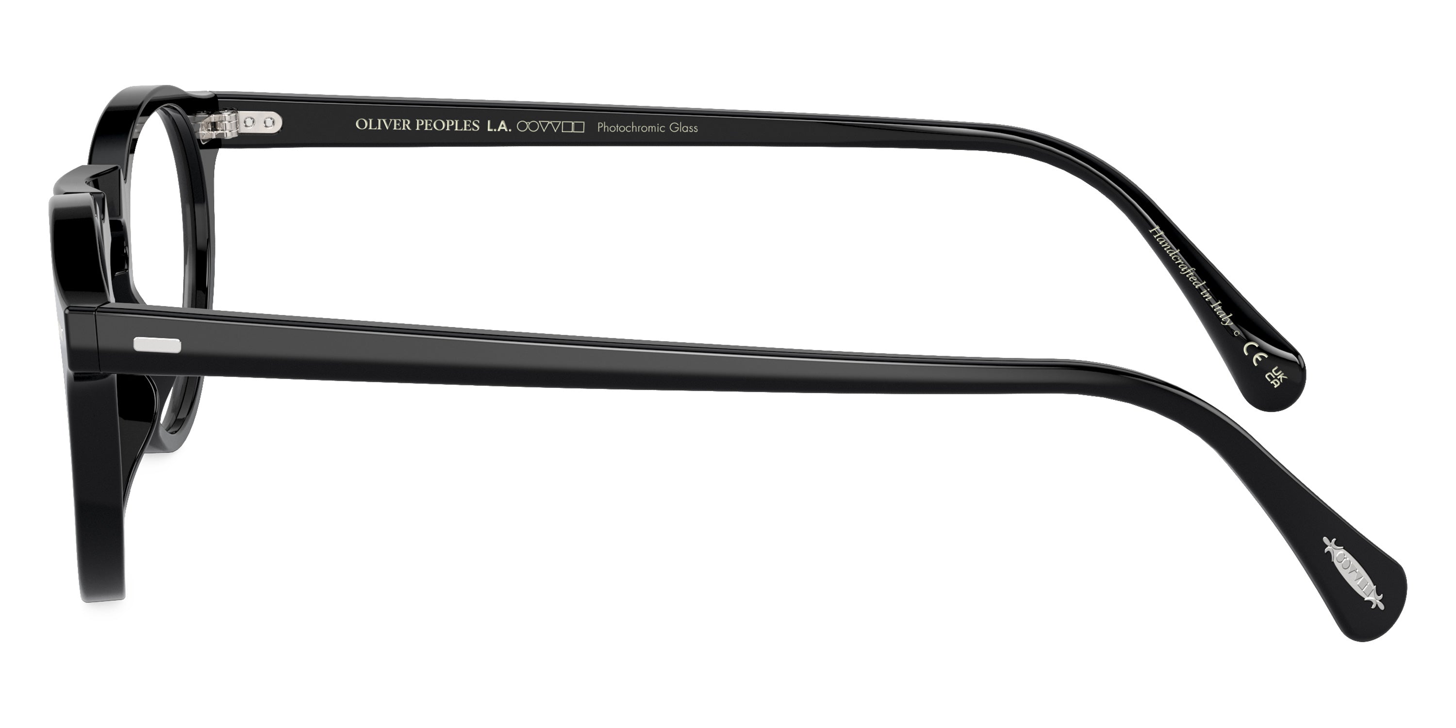 Oliver Peoples® Gregory Peck Sun OV5217S 1005GH 47 Sunglasses - Black / Sky Blue Photochromic
