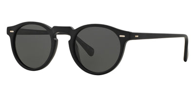 Oliver Peoples® Gregory Peck Sun OV5217S 1031P2 47 Sunglasses - Semi Matte Black / Crystal Midnight Express Polarized