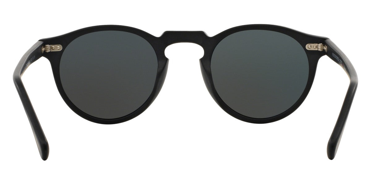 Oliver Peoples® Gregory Peck Sun OV5217S 1031P2 47 Sunglasses - Semi Matte Black / Crystal Midnight Express Polarized