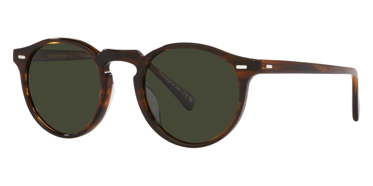 Oliver Peoples® Gregory Peck Sun OV5217S 1724P1 47 Sunglasses - Tuscany Tortoise / G-15 Polarized