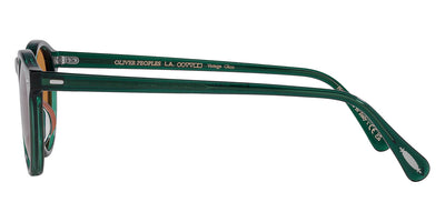 Oliver Peoples® Gregory Peck Sun Limited Edition OV5217S 176353 47 Sunglasses - Translucent Dark Teal / Cognac