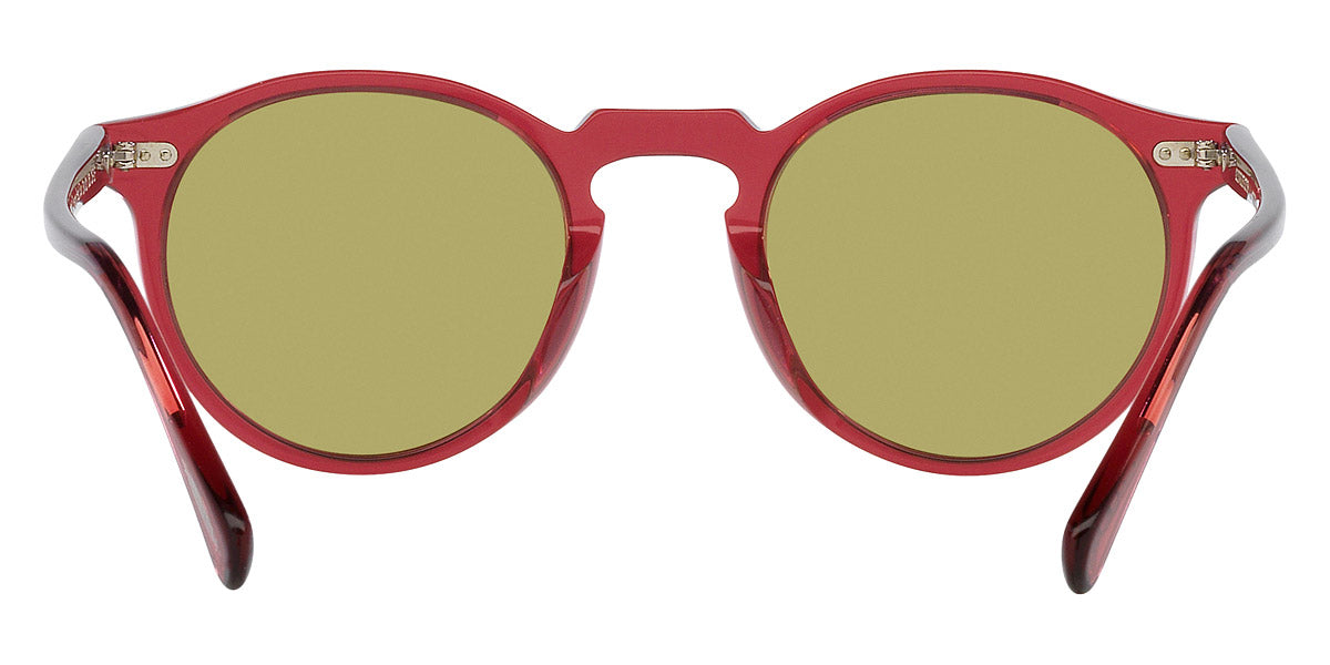 Oliver Peoples® Gregory Peck Sun Limited Edition OV5217S 17644C 47 Sunglasses - Translucent Rust / Green Photochromic