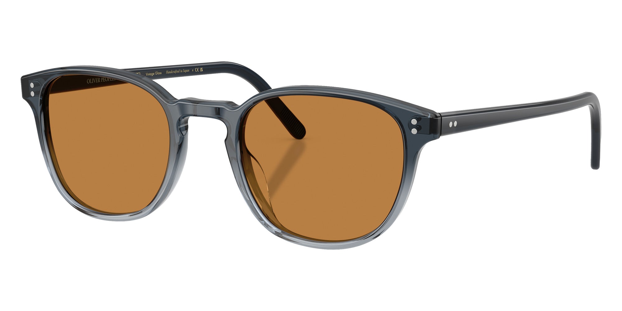 Oliver Peoples® OV5219S Square OV5219S 177753 49 Sunglasses - Twilight Gradient/Cognac 177753