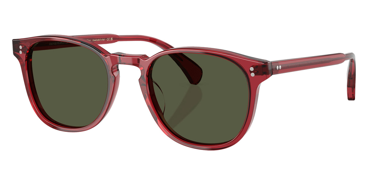 Oliver Peoples® OV5298SU Round OV5298SU 176452 53 Sunglasses - Translucent Rust/G-15