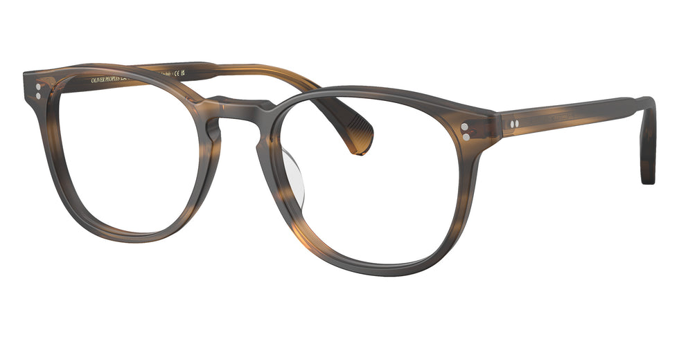 Oliver Peoples® OV5298U Round OV5298U 1318 49 Eyeglasses - Moss Tortoise 1318