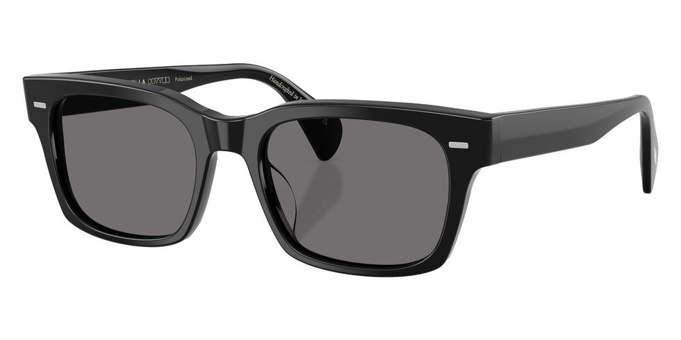 Oliver Peoples® OV5332SU Rectangle OV5332SU 100581 54 Sunglasses - Black/Gray Polarized