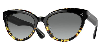 Oliver Peoples® Roella OV5355SU 117811 55 - Black/Dtbk Gradient/Black / Gray Gradient Sunglasses 