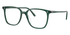 Oliver Peoples® OV5374U Square OV5374U 1763 53 Eyeglasses - Translucent Dark Teal